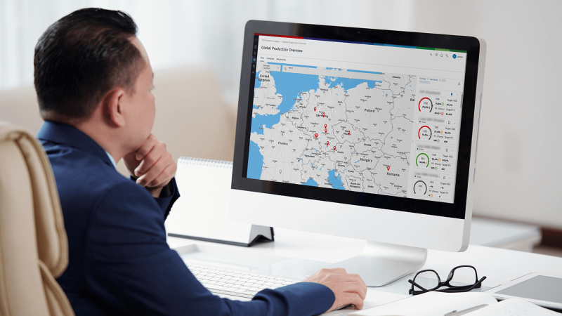 Transparenz über den globalen Fertigungsverbund