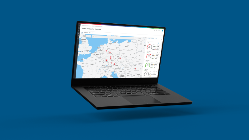 Permanente Optimierung der laufenden Fertigung, durch Schaffung von Transparenz – mit der IIoT Software Nexeed Industrial Application System.